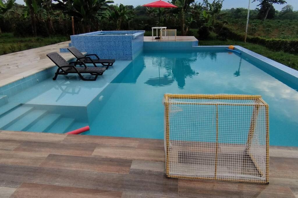 Finca En El Quindio Arrullo Cafetero Quimbaya Exterior foto
